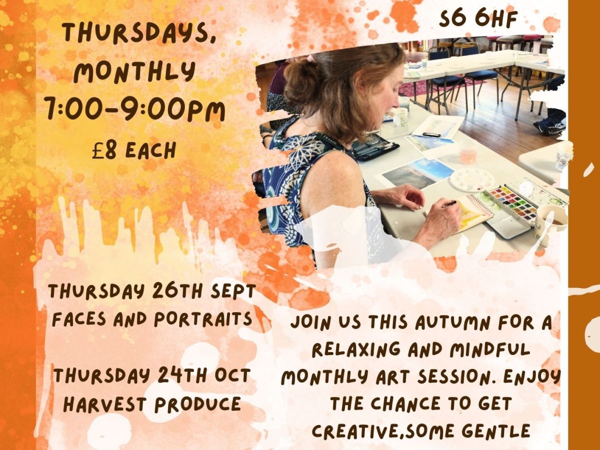 Art Club @Dungworth Village Hall Autumn/Winter&nbsp;2024