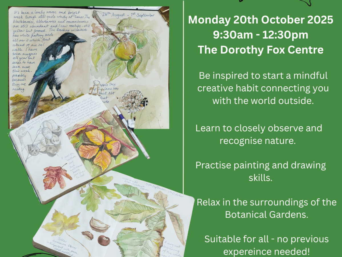 Nature Journalling Workshop @ The Botanical&nbsp;Gardens