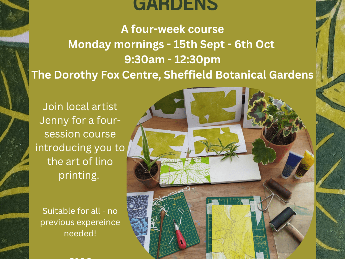Botanical Lino Printing Course @ The Botanical&nbsp;Gardens