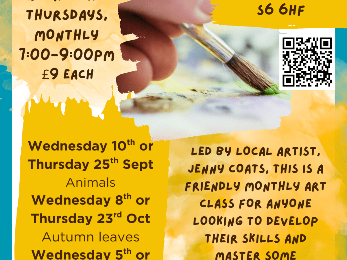 Autumn Art Club @ Dungworth Village&nbsp;Hall