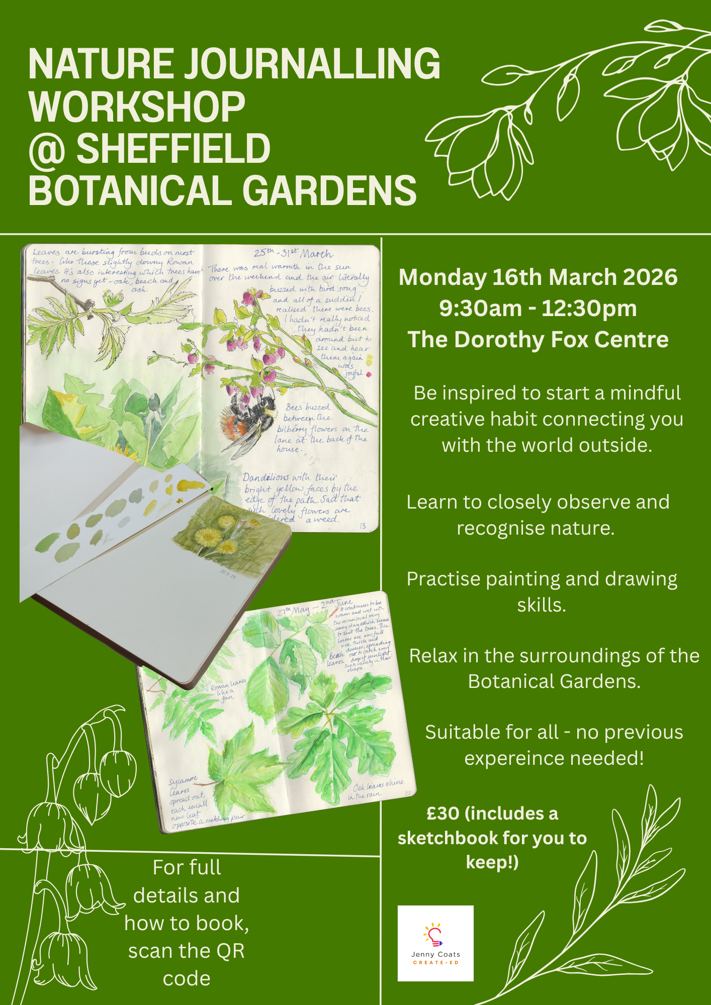 Nature Journalling Workshop @ The Botanical Gardens