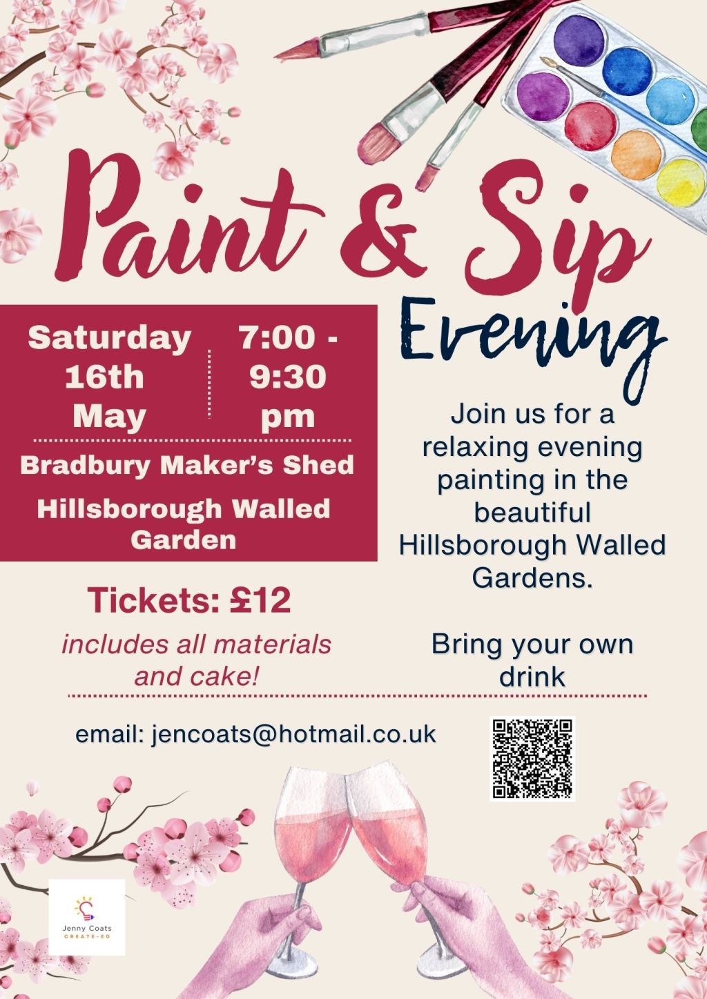 Paint & Sip Evening @ Hillsborough&nbsp;Park