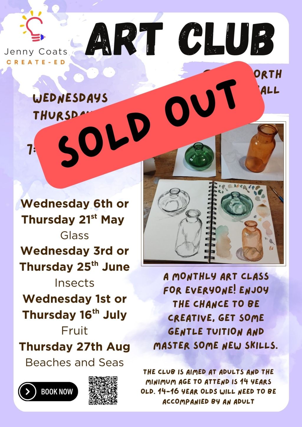 Summer Art Club @ Dungworth Village&nbsp;Hall