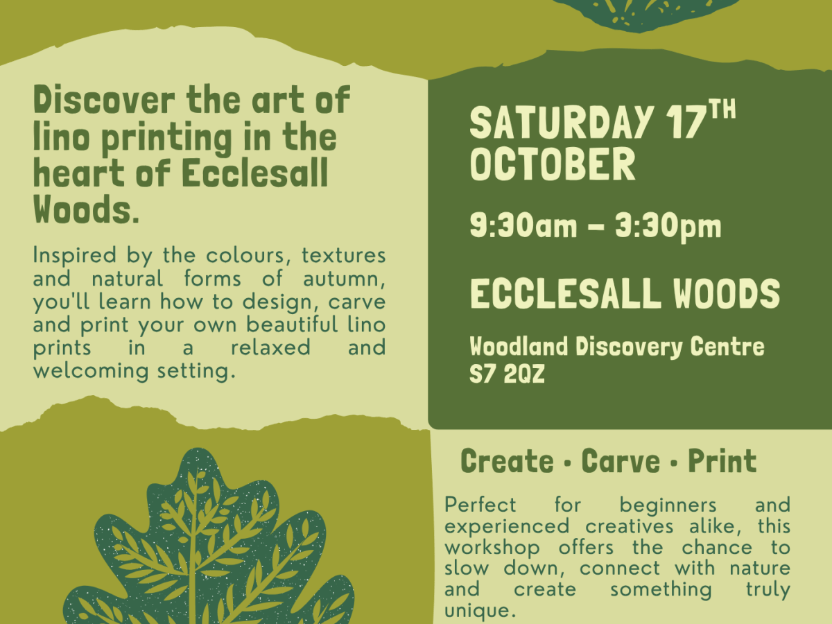 Printing in the Woods @ Ecclesall Woodland Discovery&nbsp;Centre
