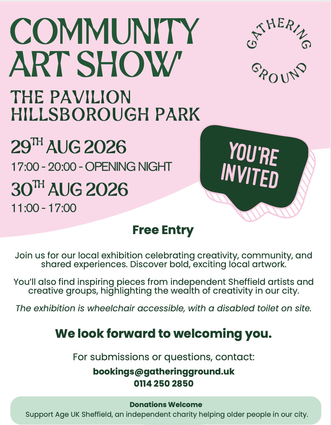 Would you like to see your artwork in a real exhibition?
